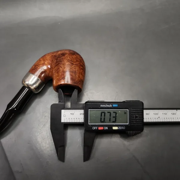 Peterson System Standard 312 Smooth Bent Billiard Estate Briar Pipe, Irish Estates - Image 12
