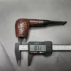 Astleys Sandblasted Brandy Estate Briar Pipe, English Estates, 9mm - Image 12