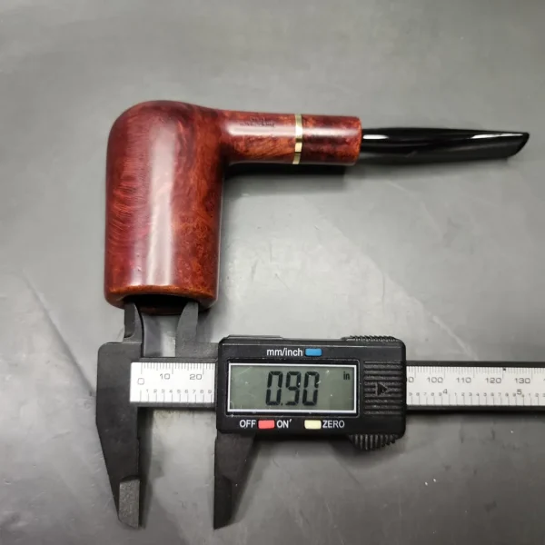 Ascorti KS Smooth Stack Billiard Estate Briar Pipe, Italian Estates - Image 12