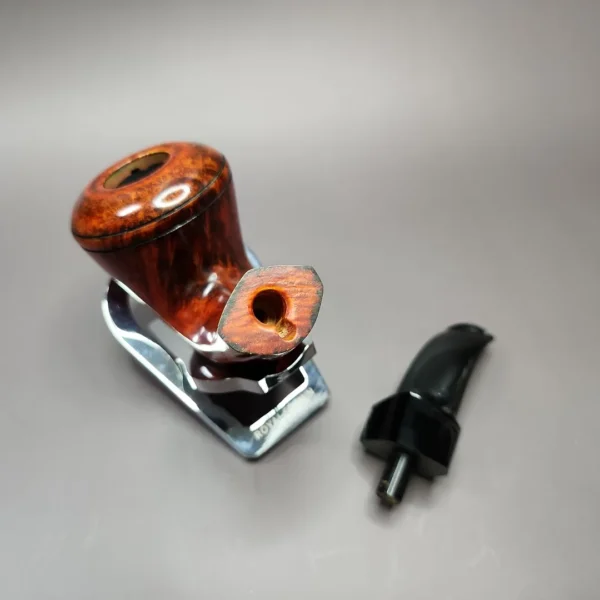 Sebastian Heck Smooth Rhodesian Handmade Briar Pipe, New - Image 12