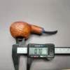 Sebastian Heck Sandblasted Squat Tomato Handmade Briar Pipe, New - Image 12