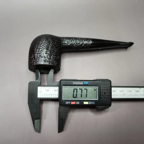 Dunhill 2014 Shell Briar 4106 Sandblasted Pot Estate Briar Pipe, Unsmoked - Image 12