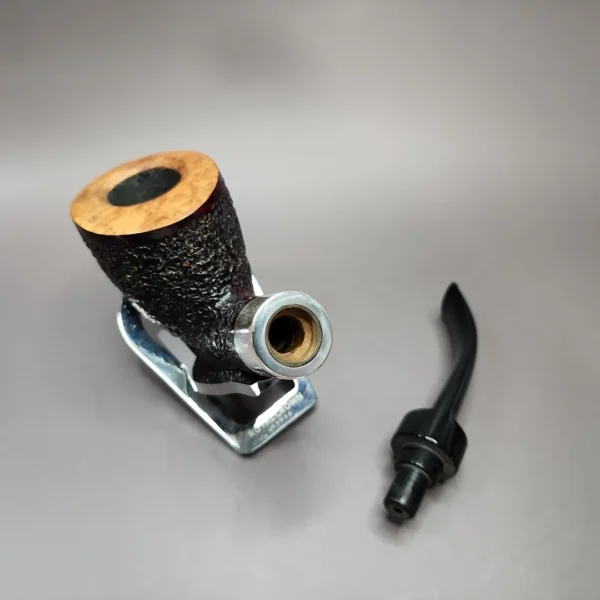 Mastro de Paja 0B Gigante Rusticated Dublin Estate Briar Pipe, Italian Estates - Image 12