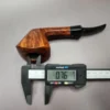 Kai Nielsen Flame Grain Panel Dublin Estate Briar Pipe, Danish Estates, 9mm - Image 11