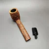 Ser Jacopo Maxima R2 Rusticated Canadian Estate Briar Pipe, Italian Estates - Image 12