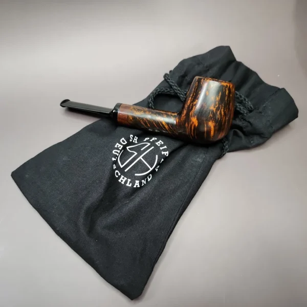 Sebastian Heck Danish Billiard w/ Cocobolo Handmade Briar Pipe, New - Image 13