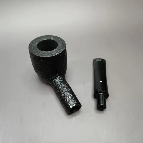 Dunhill 2014 Shell Briar 4106 Sandblasted Pot Estate Briar Pipe, Unsmoked - Image 13
