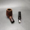 Astleys Sandblasted Brandy Estate Briar Pipe, English Estates, 9mm - Image 13