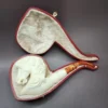 MBSD Masters by Kenan Magnum Horse Handmade Block Meerschaum Pipe, New - Image 3