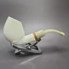 MBSD Meerschaum Deluxe Danish Egg Block Meerschaum Pipe, Briar-Mortise, 9mm - Image 3