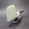MBSD Meerschaum Silver Reverse Calabash Skater Block Meerschaum Pipe, New - Image 4