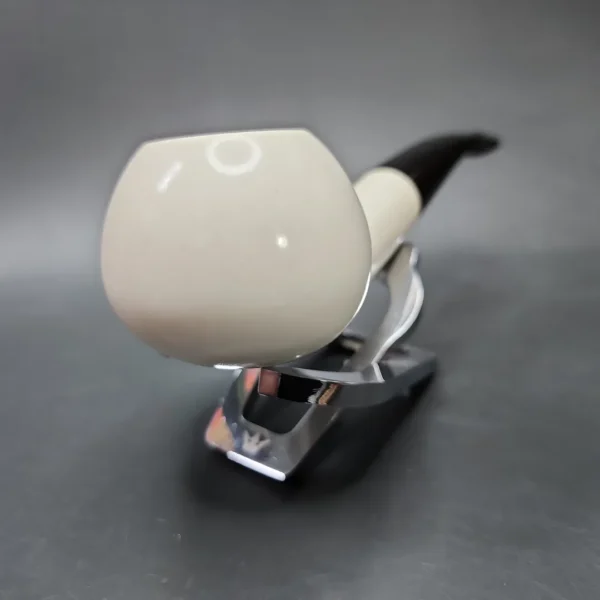 Smooth Author Block Meerschaum Pipe, Unsmoked - Image 5