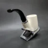MBSD Meerschaum Silver Reverse Calabash Oom Paul Block Meerschaum Pipe - Image 6