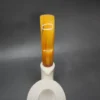 MBSD Meerschaum Deluxe Saxophone Block Meerschaum Pipe, Briar-Mortise - Image 6