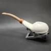 MBSD Meerschaum Deluxe Scoop Block Meerschaum Pipe, Briar-Mortise - Image 7