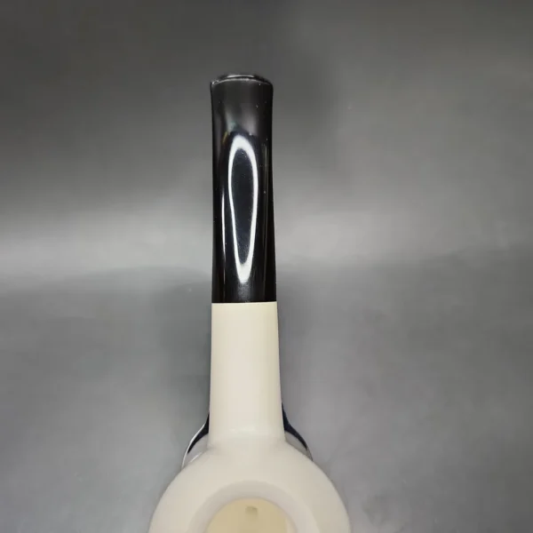 Smooth Author Block Meerschaum Pipe, Unsmoked - Image 8
