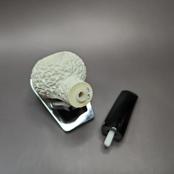 320 Inspired Rusticated Author Estate Block Meerschaum Pipe, Unsmoked - Image 8