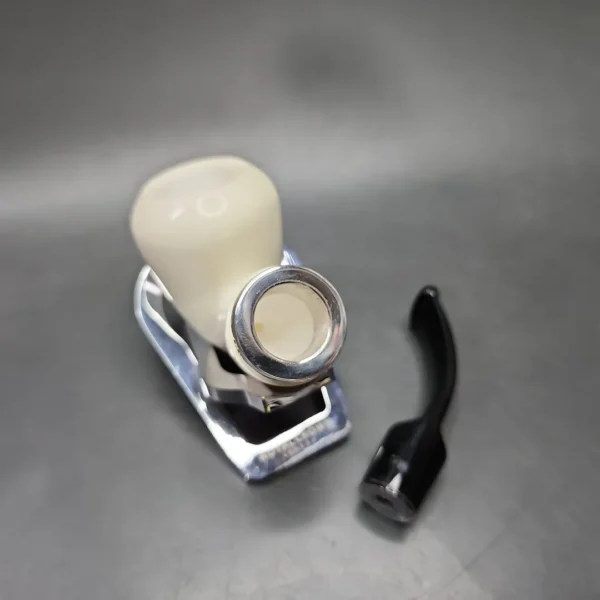 MBSD Meerschaum Silver Reverse Calabash Acorn Block Meerschaum Pipe - Image 8