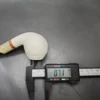 MBSD Meerschaum Deluxe Apple Block Meerschaum Pipe, Briar-Mortise - Image 9