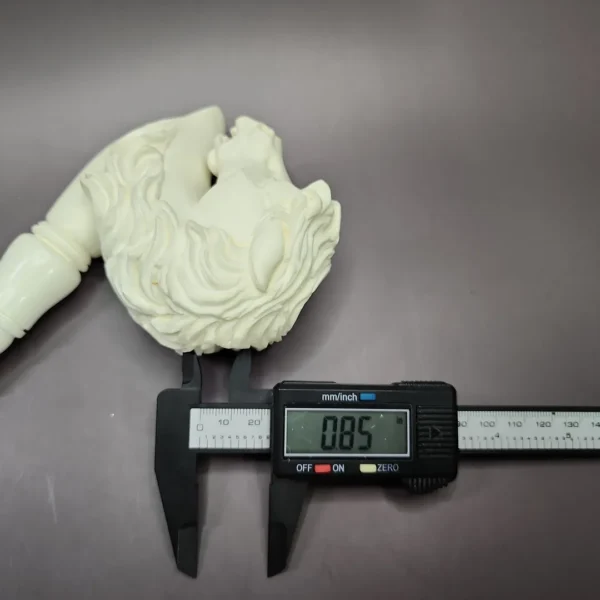MBSD Masters by Kenan Magnum Horse Handmade Block Meerschaum Pipe, New - Image 11