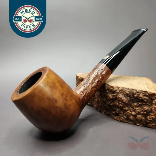 Mastro de Paja 2C 1 Sun Large Billiard Estate Briar Pipe, Italian Estates