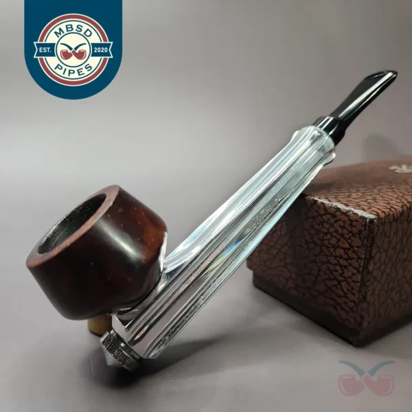 Kirsten M Metal & Briar Estate Pipe, American Estates
