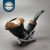 Karim Pipes Handmade Rusticated Calabash Pipe, New