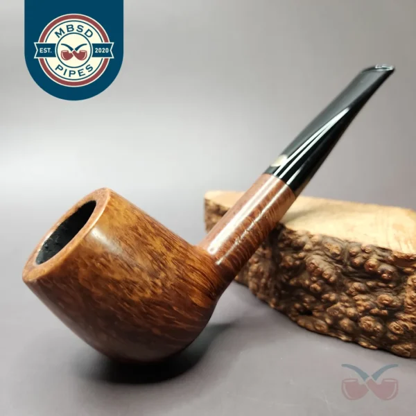 Mastro de Paja 3C 1 Sun Smooth Brandy Estate Briar Pipe, Italian Estates