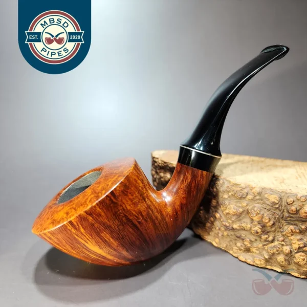 Tsuge Shiki Haru Smooth Dublin Estate Briar Pipe, Unsmoked