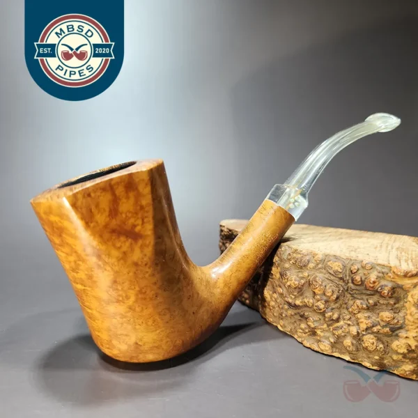 Sasieni Four Dot Smooth Panel Dublin Estate Briar Pipe, English Estates
