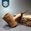 Smith House Pipes Sandblasted Poker Estate Briar Pipe, American Estates