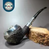 Ferndown Bark 3 Star XL Rhodesian w/ Silver Spigot & Cap Estate Briar Pipe, English Estates