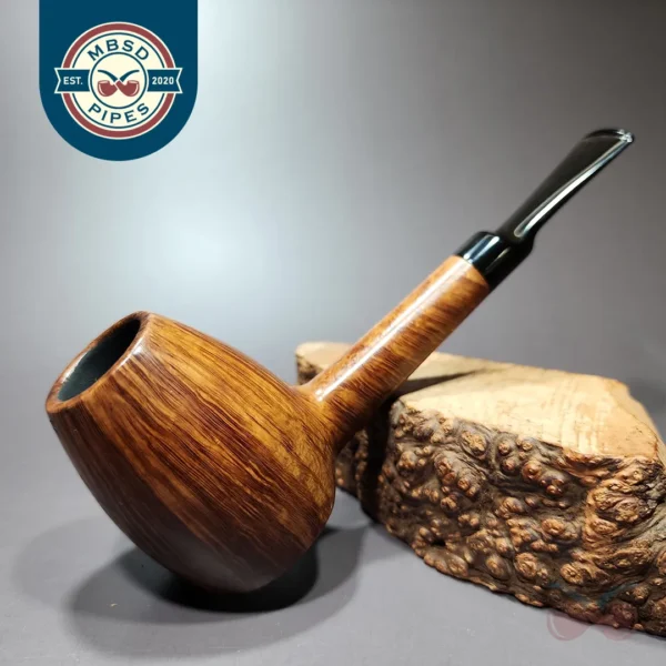 Peter Matzhold 4E Smooth Brandy Estate Briar Pipe, Austrian Estates