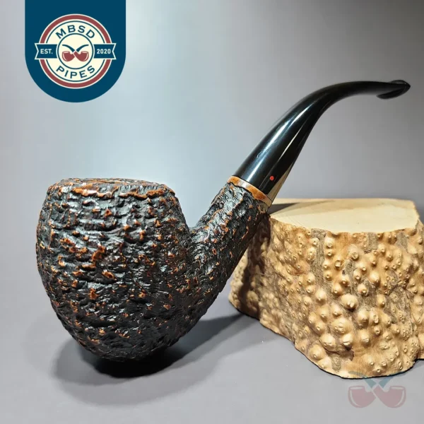Blatter Select 170-95 XL Rusticated Apple Estate Briar Pipe, Canadian Estates