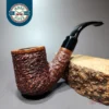 Viprati Rusticated Oom Paul Estate Briar Pipe, Italian Estates