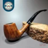 Stanwell Royal Prince 83 Smooth Bent Billiard Estate Briar Pipe, Danish Estates