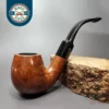 Ferndown Root One Star Smooth Bent Billiard Estate Briar Pipe, English Estates