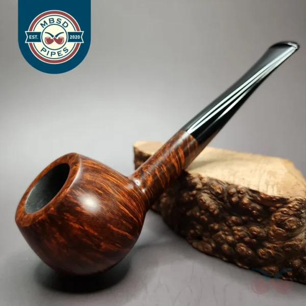 Jorn Larsen Smooth Apple Estate Briar Pipe, Unsmoked