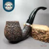 Il Ceppo Rusticated Cauldron Estate Briar Pipe, Italian Estates