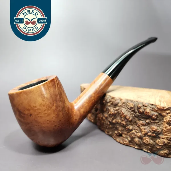 Pipe Dan Dan Shape Reformed Smooth Acorn Estate Briar Pipe, Danish Estates