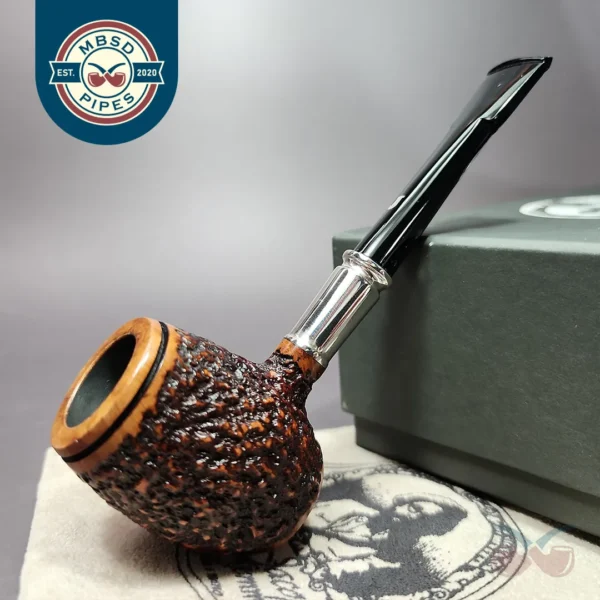 Ser Jacopo Picta Van Gogh 13 Rusticated Poker Estate Briar Pipe, Italian Estates