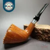 Claudio Cavicchi CCCC Smooth Plateau Dublin w/ Silver Estate Briar Pipe, Unsmoked