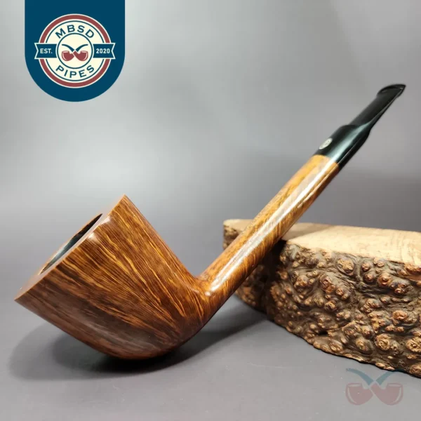 James Upshall 1980s P Grade Smooth Dublin Estate Briar Pipe, Unsmoked