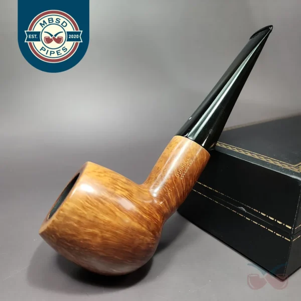 Dunhill 1980 Collector 001 Smooth Billiard Estate Briar Pipe, English Estates