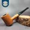 Michel Smooth Poker Sitter Estate Briar Pipe, Unsmoked