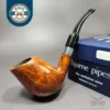 Bjarne Smooth Egg w/ Silver Estate Briar Pipe, Unsmoked