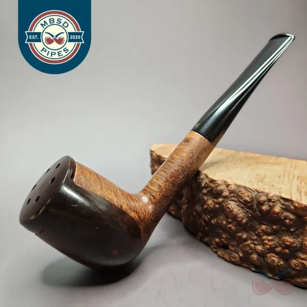 Orlik Hurricane Pipe H17 Smooth Estate Briar Pipe, Unsmoked