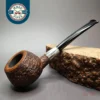 Trey Rice Sandblasted Army Mount Prince Estate Briar Pipe, American Estates