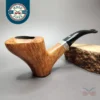 Viprati 4 Clover Smooth Freehand Sitter Estate Briar Pipe, Italian Estates