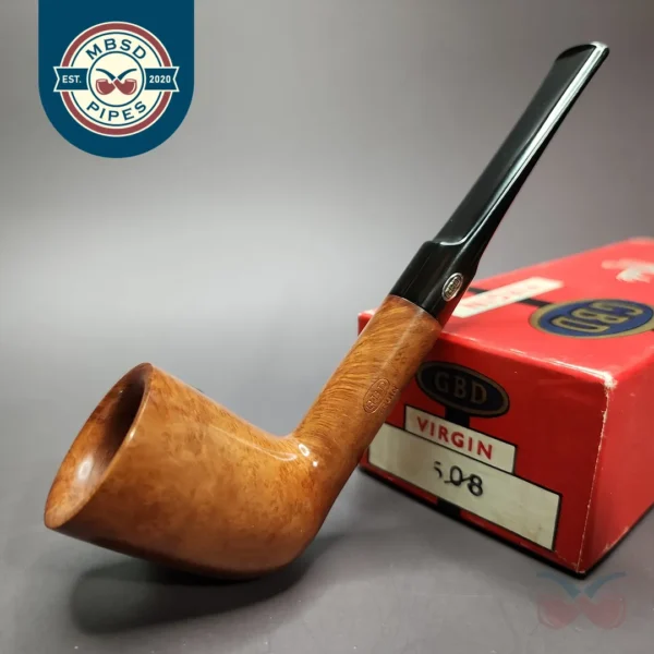 GBD Virgin 864 Smooth Dublin Estate Briar Pipe, Unsmoked